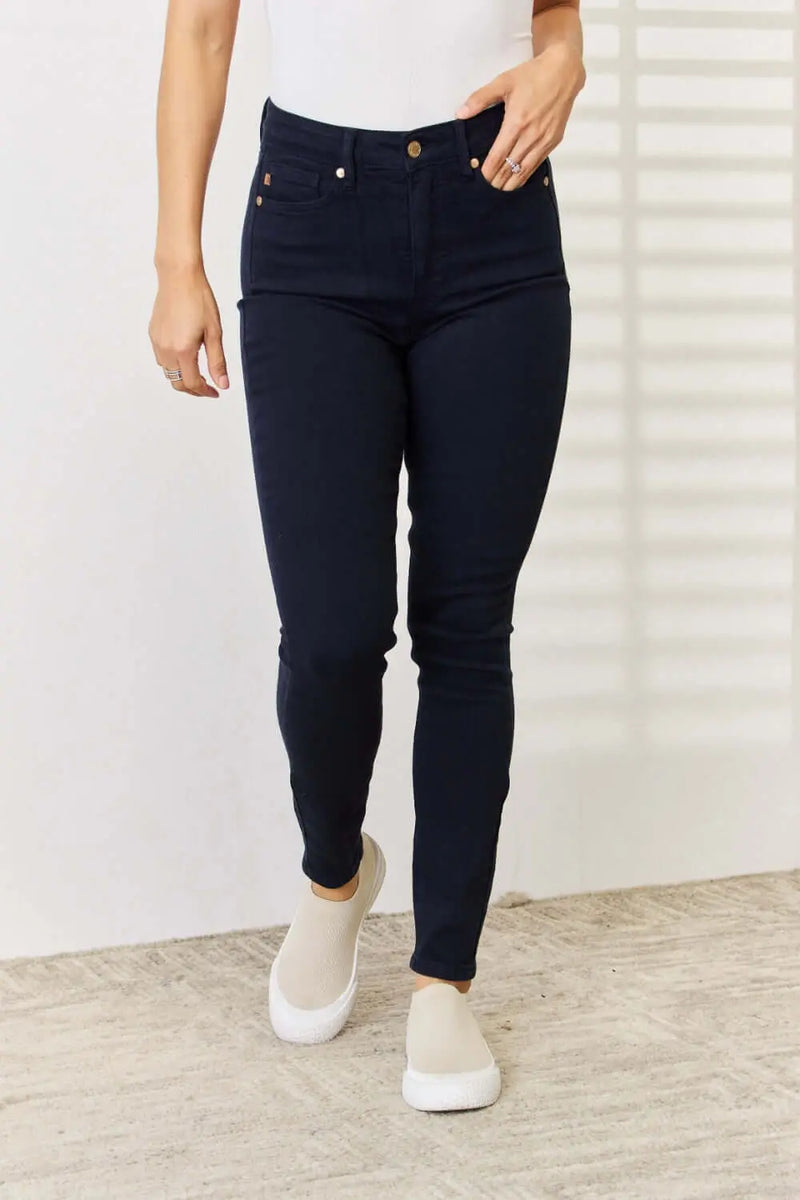 Trendsi Jeans Judy Blue Full Size Garment Dyed Tummy Control Skinny Jeans Judy Blue Full Size Garment Dyed Tummy Control Skinny Jeans