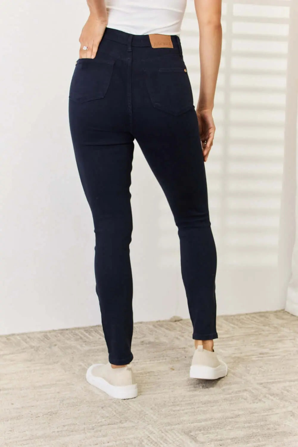 Trendsi Jeans Judy Blue Full Size Garment Dyed Tummy Control Skinny Jeans Judy Blue Full Size Garment Dyed Tummy Control Skinny Jeans