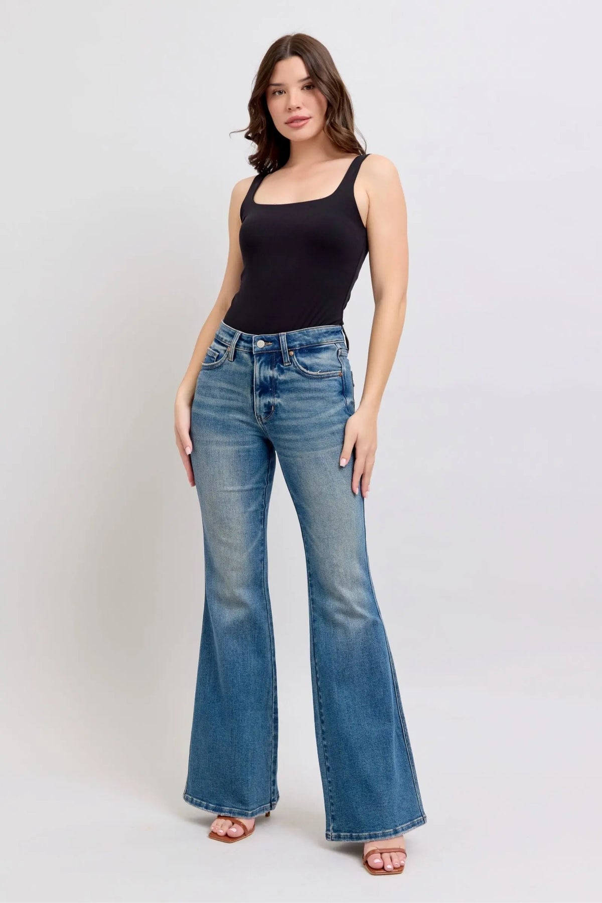Trendsi jeans Judy Blue MR Tummy Control Vintage Wash Jeans Judy Blue MR Tummy Control Vintage Wash Jeans