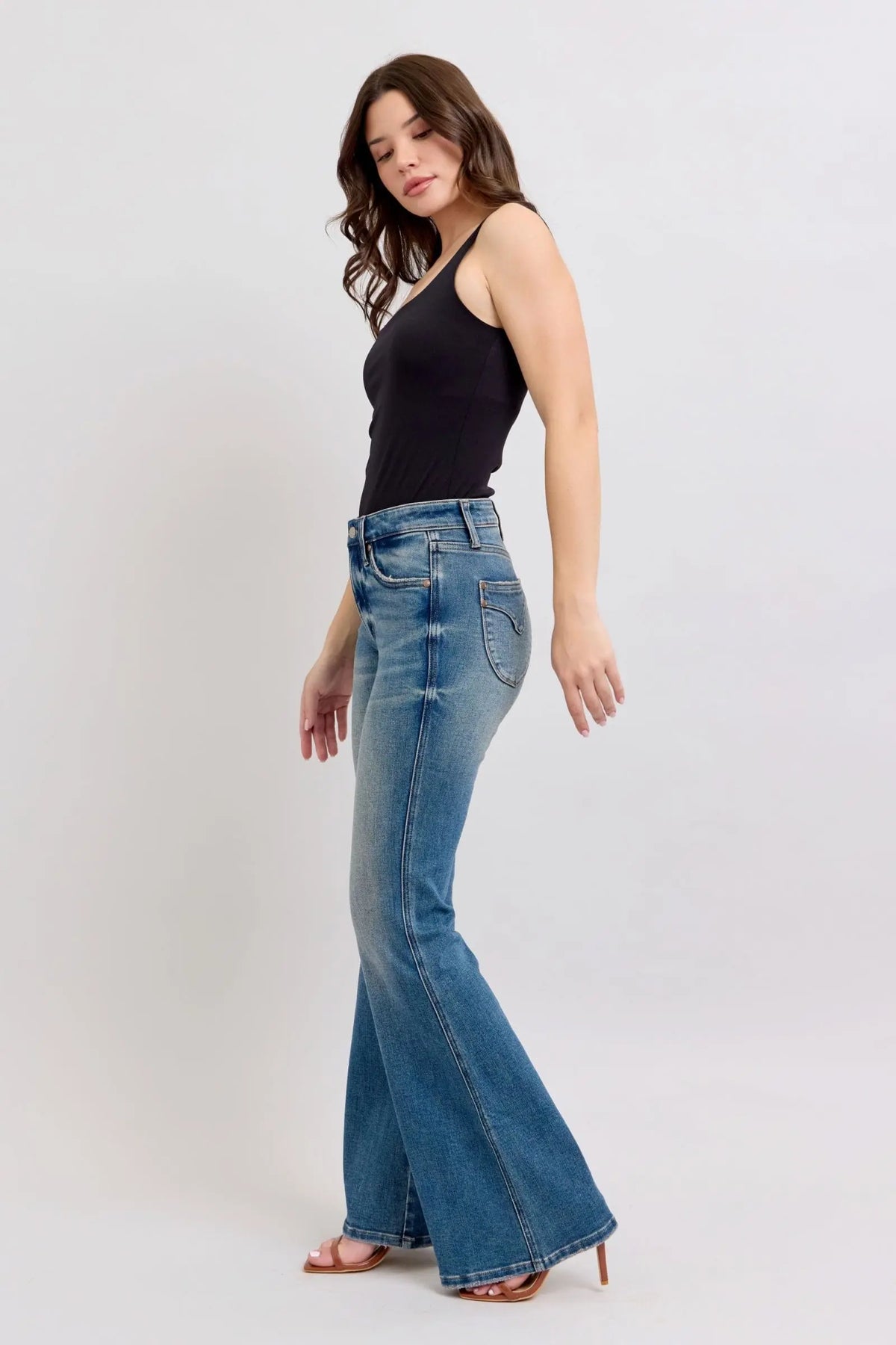 Trendsi jeans Judy Blue MR Tummy Control Vintage Wash Jeans Judy Blue MR Tummy Control Vintage Wash Jeans
