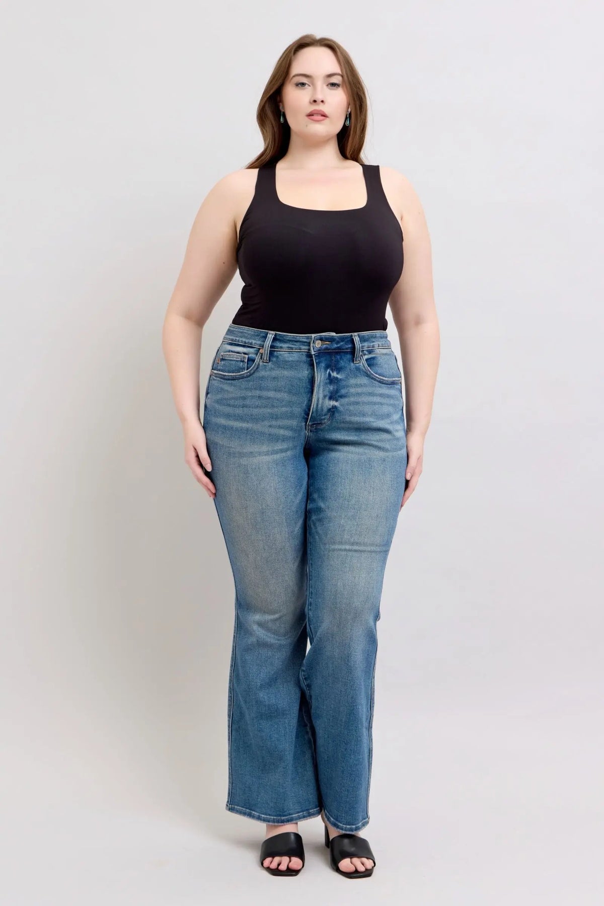 Trendsi jeans Judy Blue MR Tummy Control Vintage Wash Jeans Judy Blue MR Tummy Control Vintage Wash Jeans