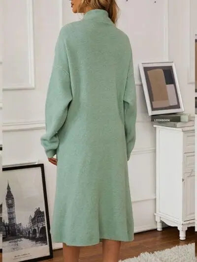 Trendsi Dresses V-Neck Cami Dress and Open Front Cardigan Sweater Set V-Neck Cami Dress and Open Front Cardigan Sweater Set