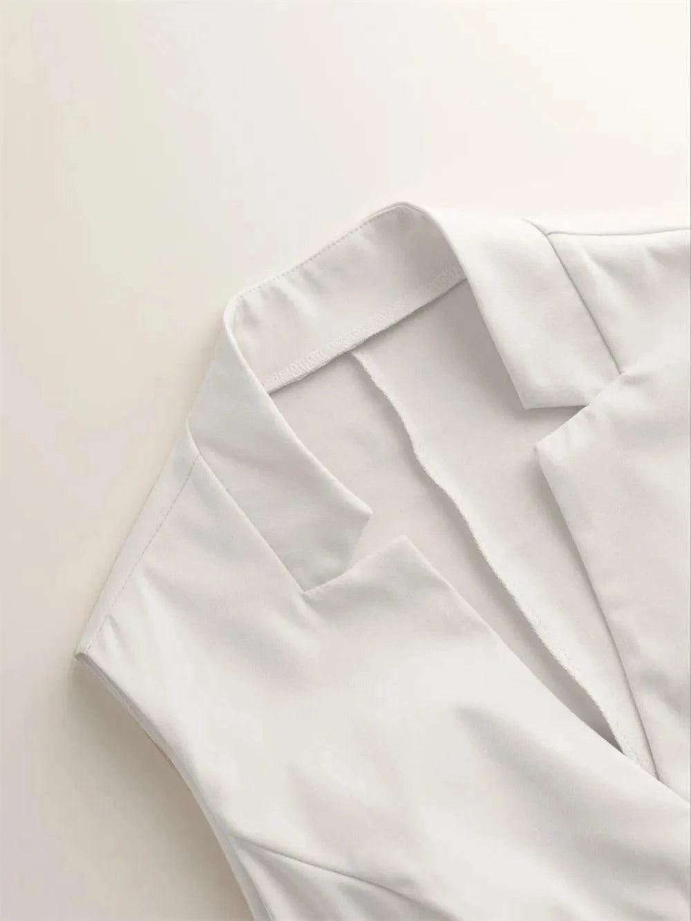Trendsi Shirts and Blouse Button Down Vest Coat