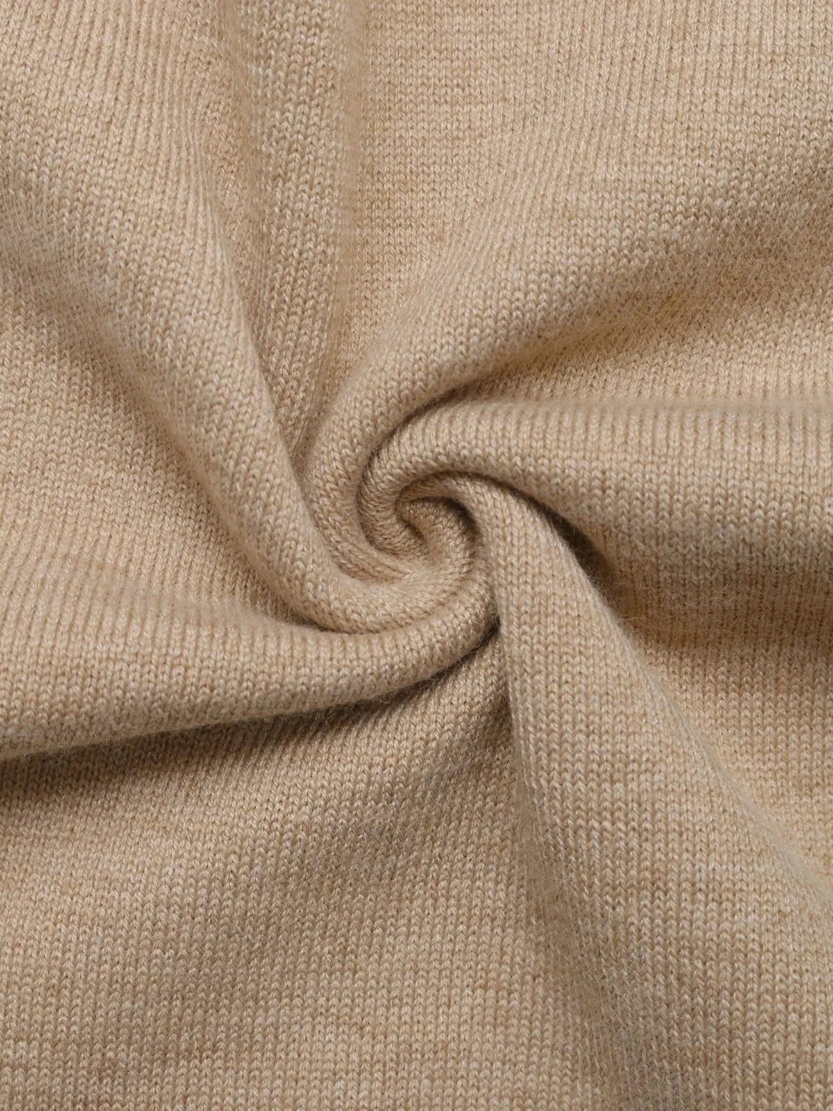 Trendsi Color Block Round Neck Sweater with Ribbed Trim