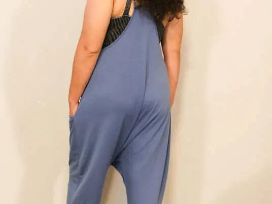 Double Take Full Size V - Neck Sleeveless Jumpsuit with Pockets - Black by Trendsi from FREYA’S CLOSET