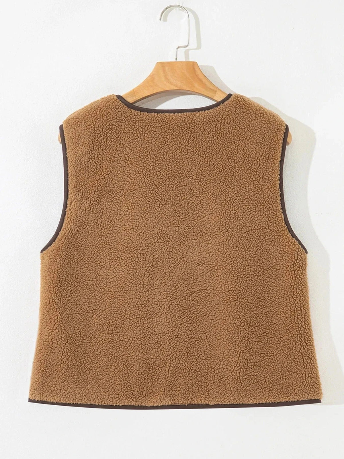 Trendsi Shirts and Blouse Double Tied Front Vest Coat
