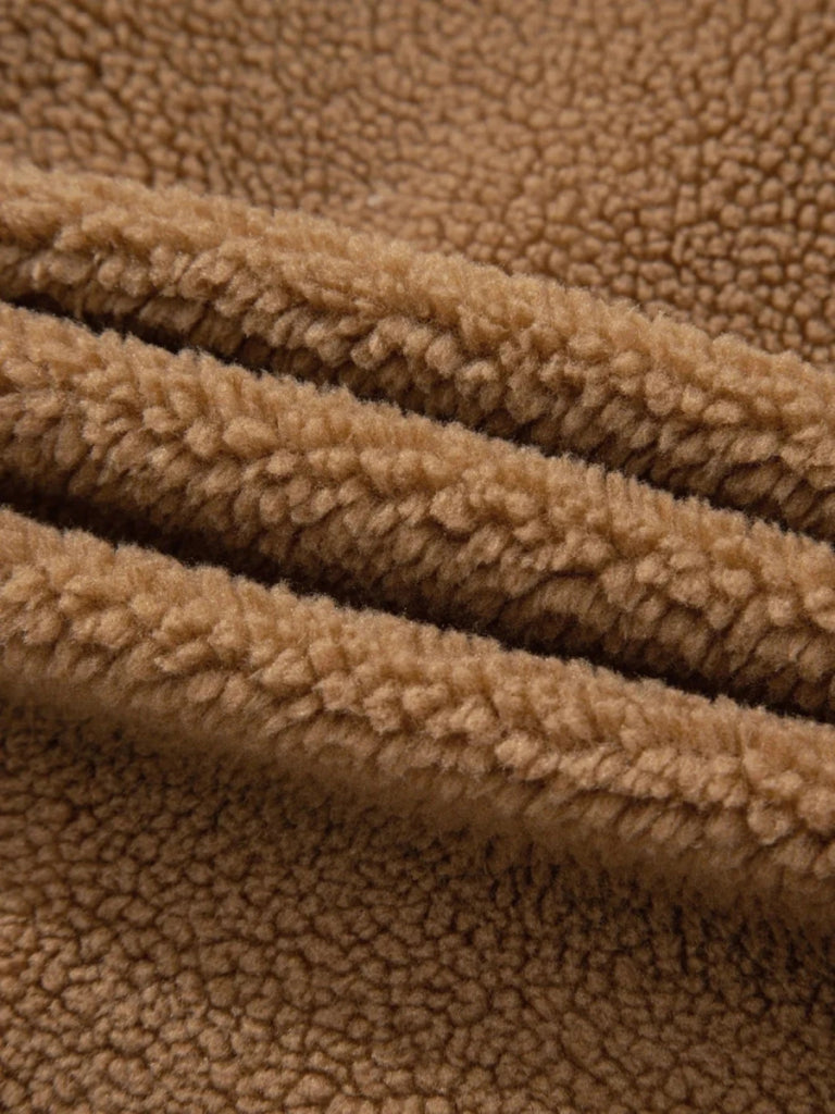 Double Tied Front Vest Coat - Light French Beige by Trendsi from FREYA’S CLOSET