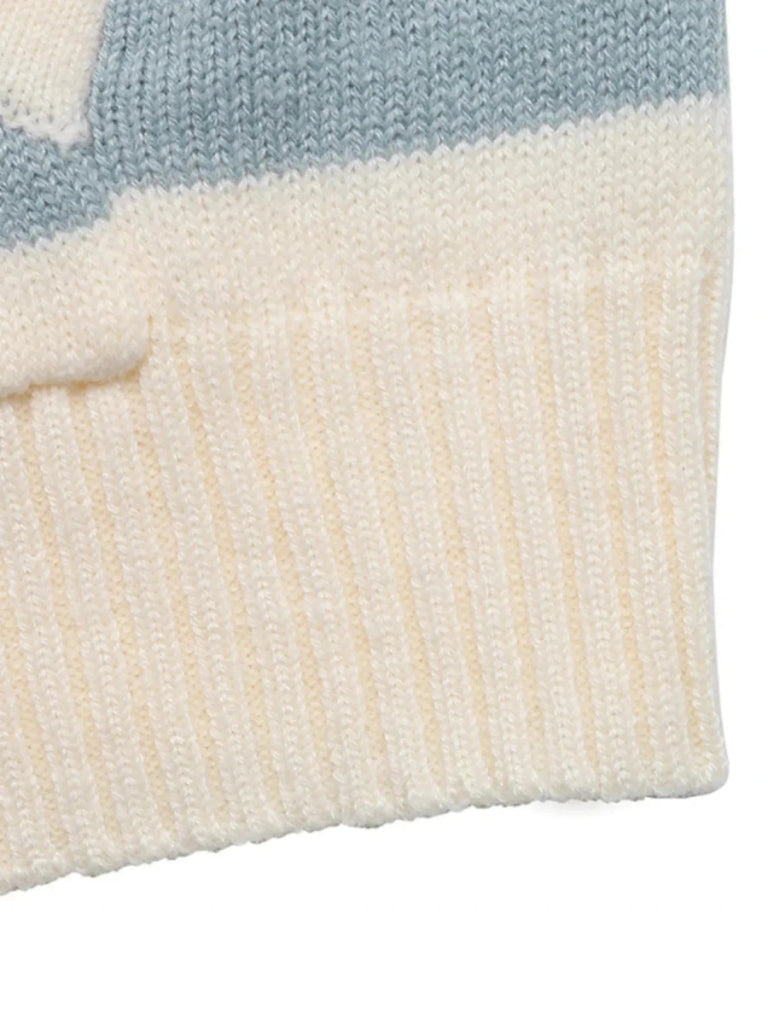 Drawstring Zip Up Striped Cardigan - Apricot by Trendsi from FREYA’S CLOSET