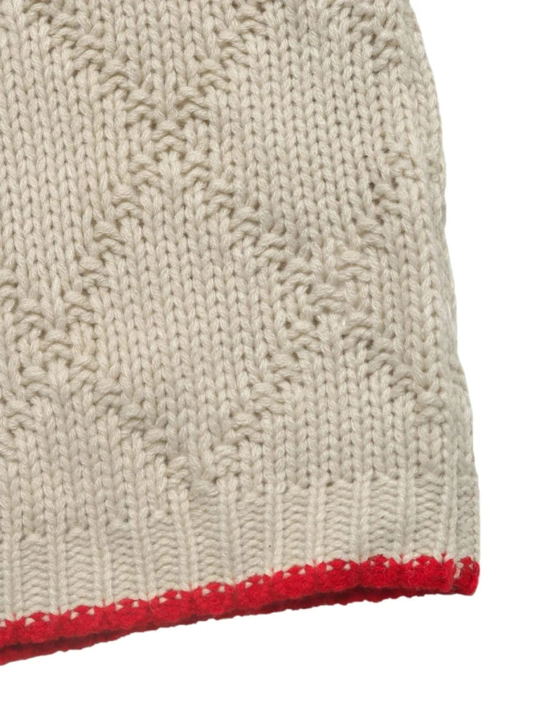 Fish Pattern Round Neck Sweater - Apricot by Trendsi from FREYA’S CLOSET