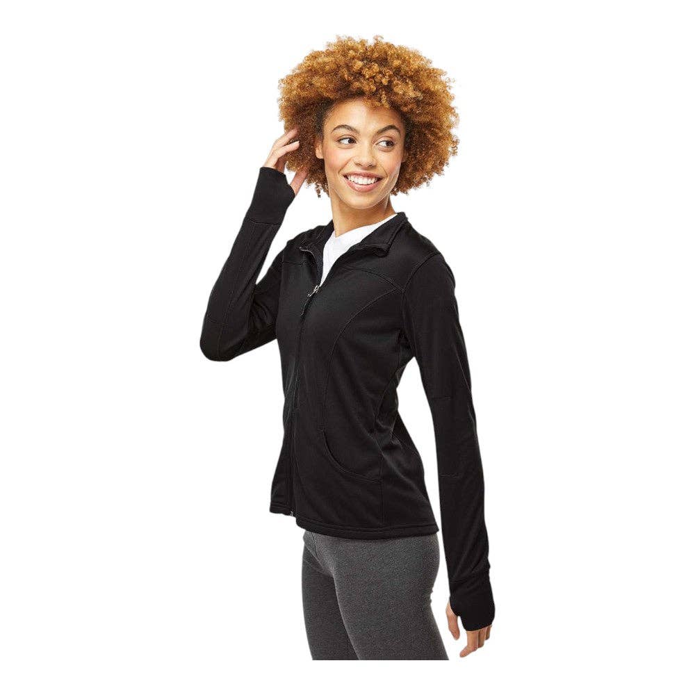 Independent Trading Co EXP60PAZ Women's Poly-Tech Full-Zip Track Jacket - S by The Park Wholesale from FREYA’S CLOSET