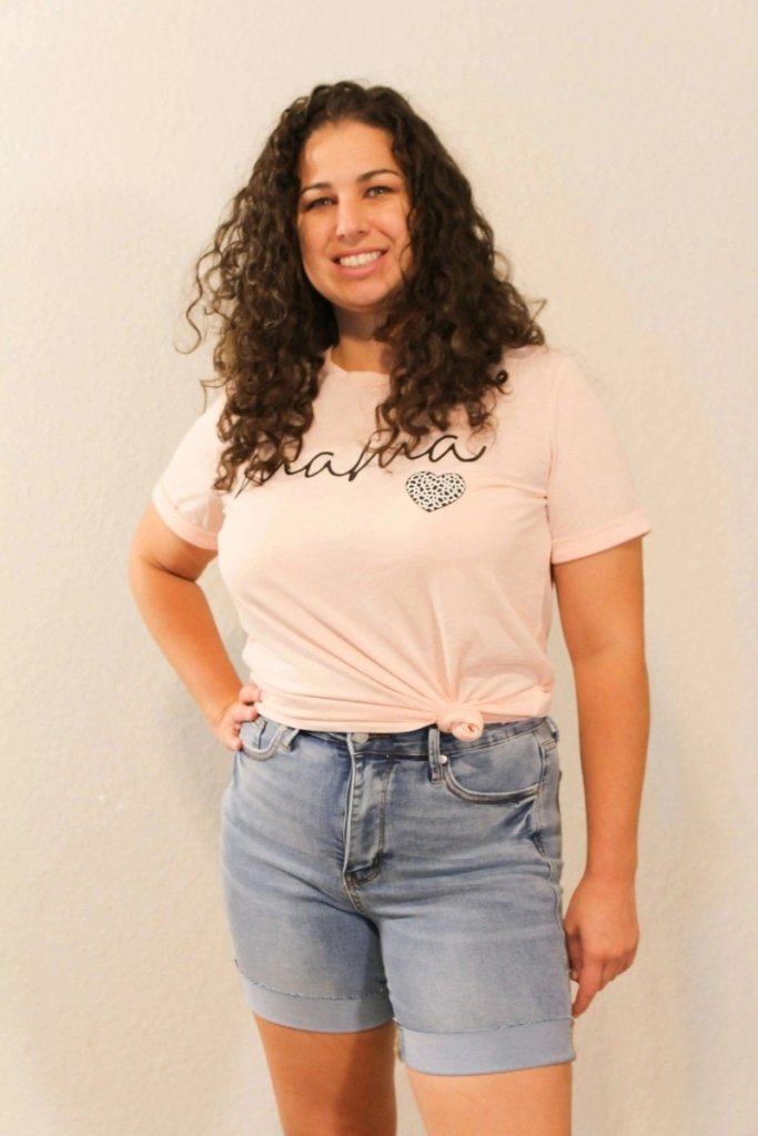 Judy Blue Full Size Tummy Control High Waist Denim Shorts - Medium by Trendsi from FREYA’S CLOSET