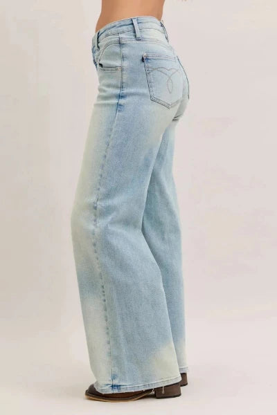 Judy Blue High Waist Column Straight Jeans - MD by Trendsi from FREYA’S CLOSET