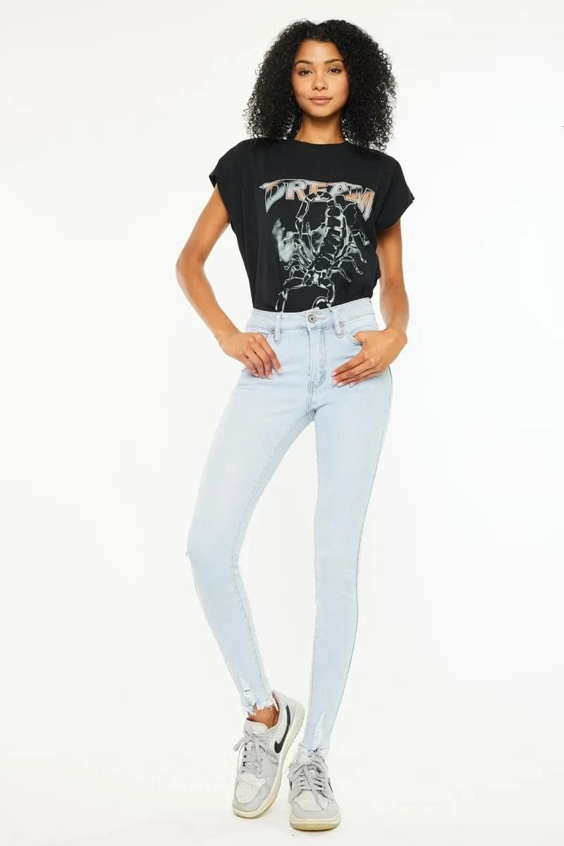 Trendsi Jeans ALL / 0/23 Kancan High Rise Super Skinny Jeans