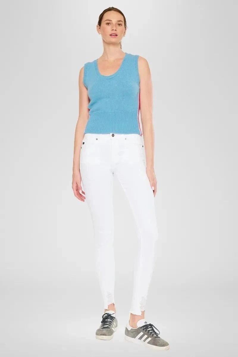 Kancan High Rise Super Skinny Jeans - WHITE by Trendsi from FREYA’S CLOSET