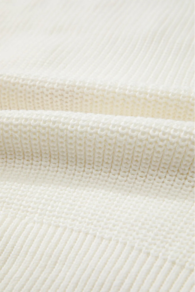 MERRY & BRIGHT Round Neck Sweater - Ivory by Trendsi from FREYA’S CLOSET