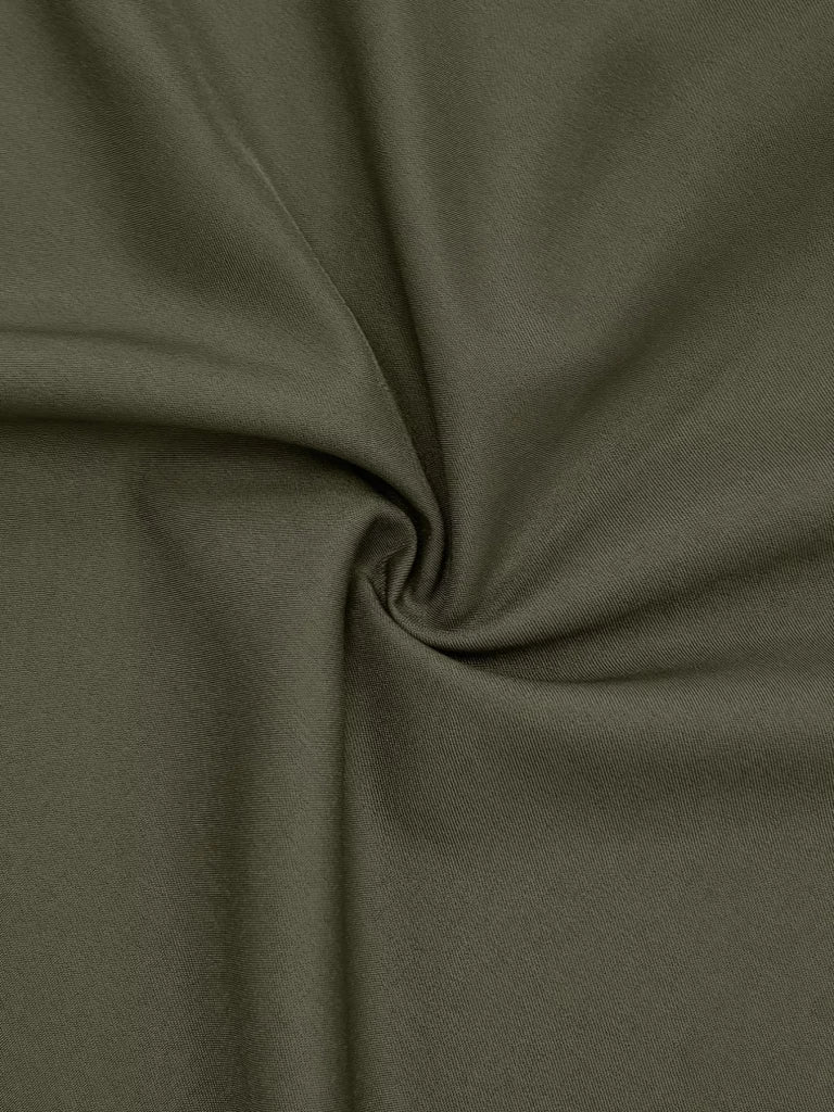 Plus Size Smocked Wide Leg Jumpsuit - Army Green by Trendsi from FREYA’S CLOSET