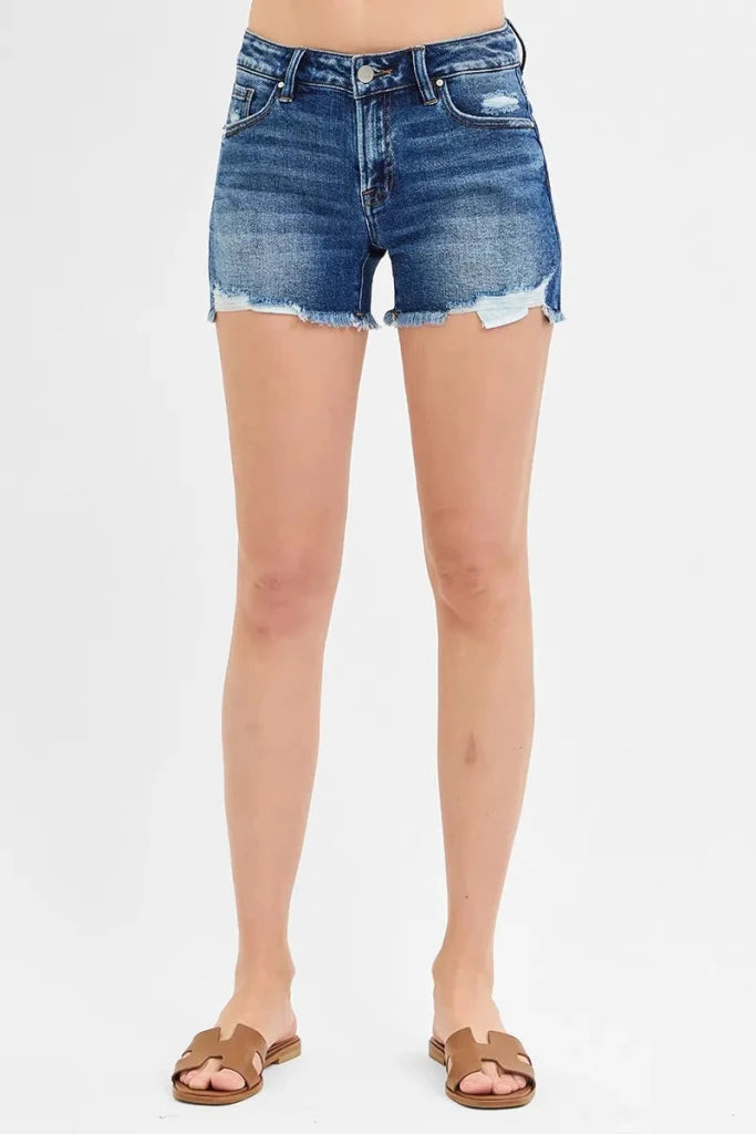 RISEN Low Rise Pikaboo Lining Shorts - DARK by Trendsi from FREYA’S CLOSET