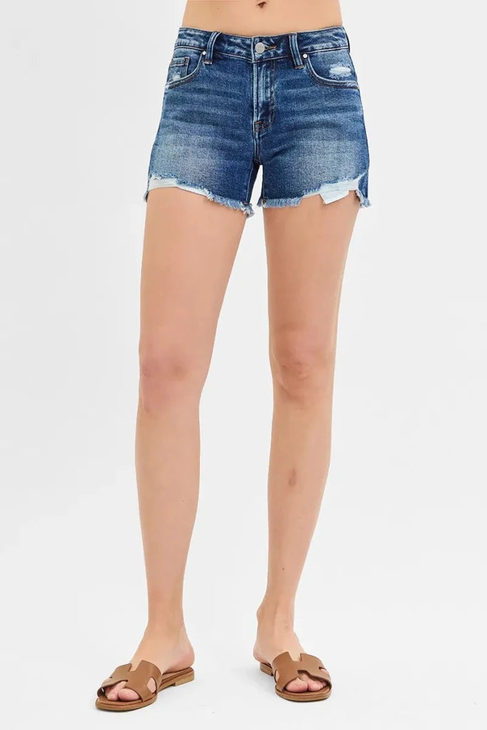 RISEN Low Rise Pikaboo Lining Shorts - DARK by Trendsi from FREYA’S CLOSET