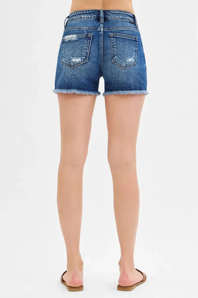 RISEN Low Rise Pikaboo Lining Shorts - DARK by Trendsi from FREYA’S CLOSET