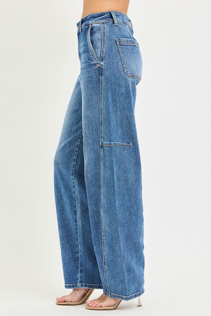 RISEN Slouchy Baggy Jeans - MEDIUM by Trendsi from FREYA’S CLOSET