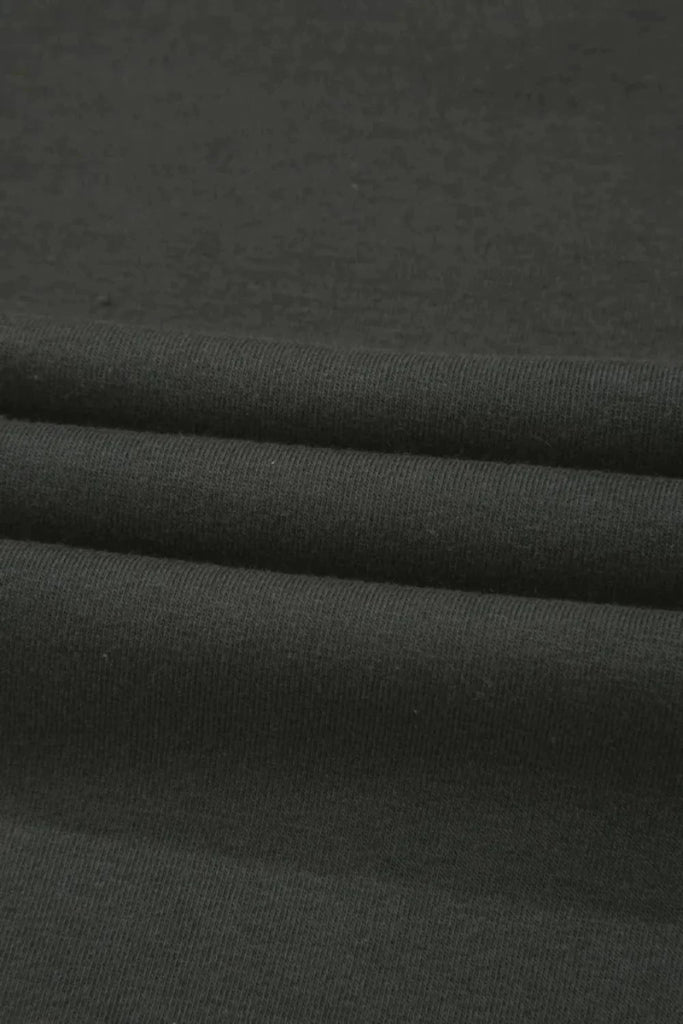 YALL Cowboy Boots Graphic Short Sleeve T-Shirt - Dark Gray by Trendsi from FREYA’S CLOSET