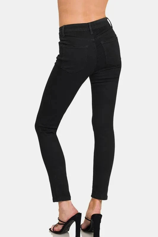 Trendsi Zenana High Rise Skinny Jeans with Pockets